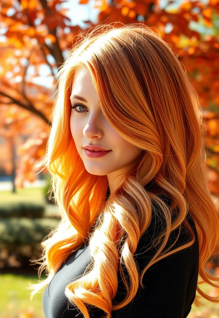 22 Stunning Fall Hair Color Ideas for Blonde That'll Make Heads Turn! - 5. Strawberry Blonde Glow