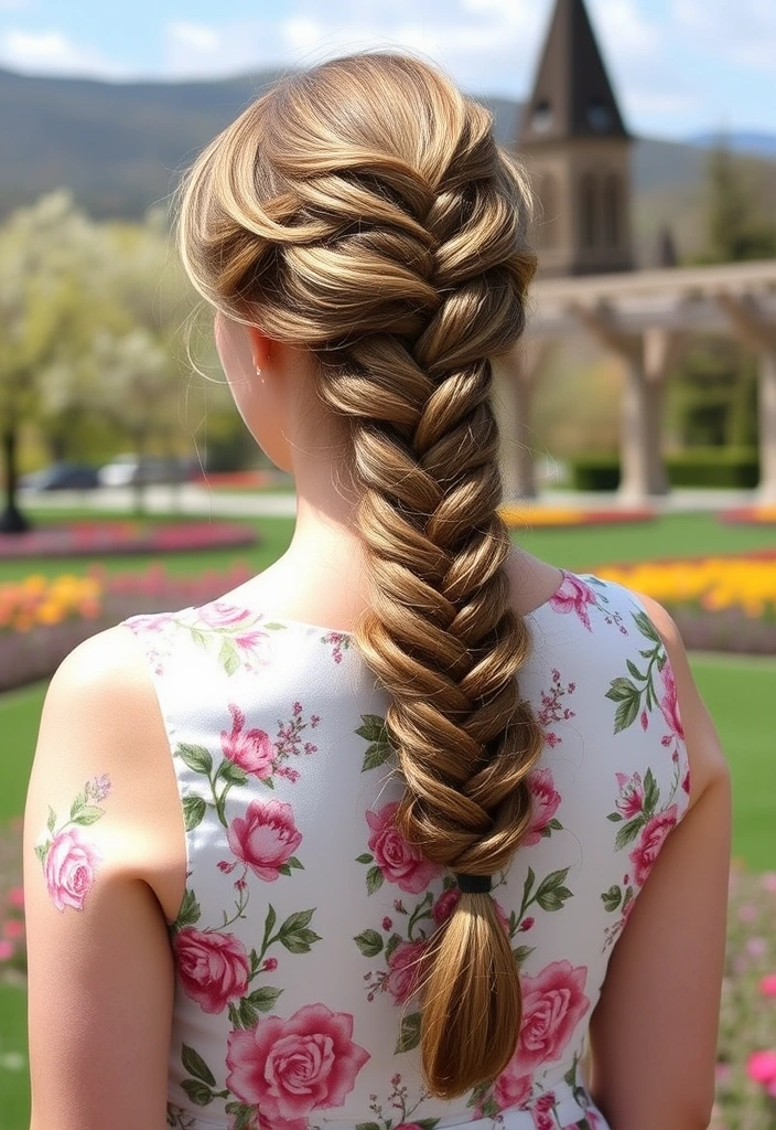 25 Chic and Classy Hairstyles for Women With Long Hair - 6. Classic French Braid