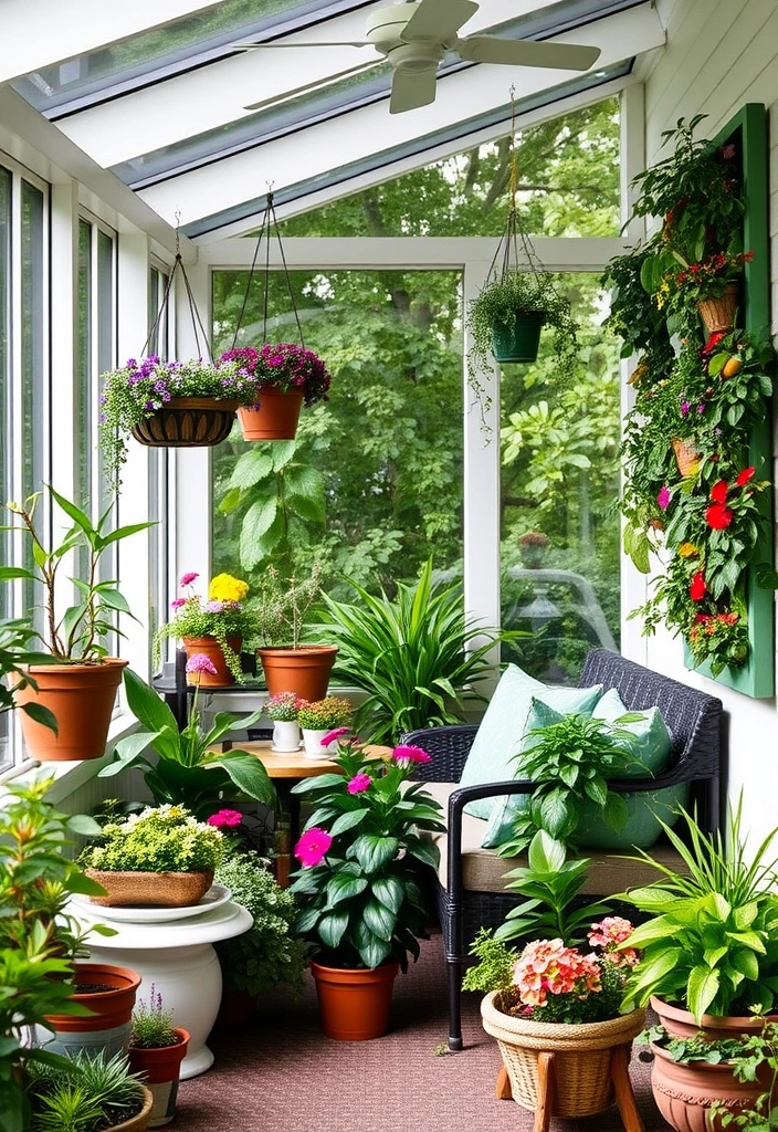 25 Screened in Porch Plans Ideas You'll Wish You Knew Sooner! - 4. Botanical Oasis