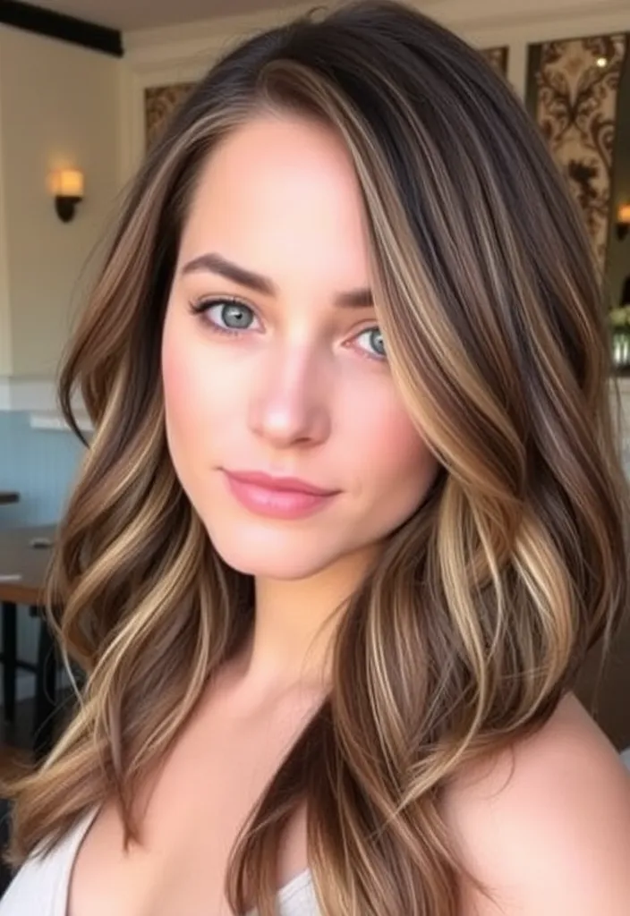 21 Balayage Wolf Cut Styles That Will Leave You Speechless! - 1. The Classic Balayage Wolf Cut