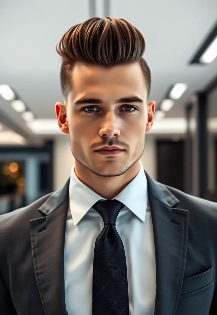 21 Stunning Haircuts for Long Haired Men That Will Turn Heads! - 14. The Pompadour with Long Hair