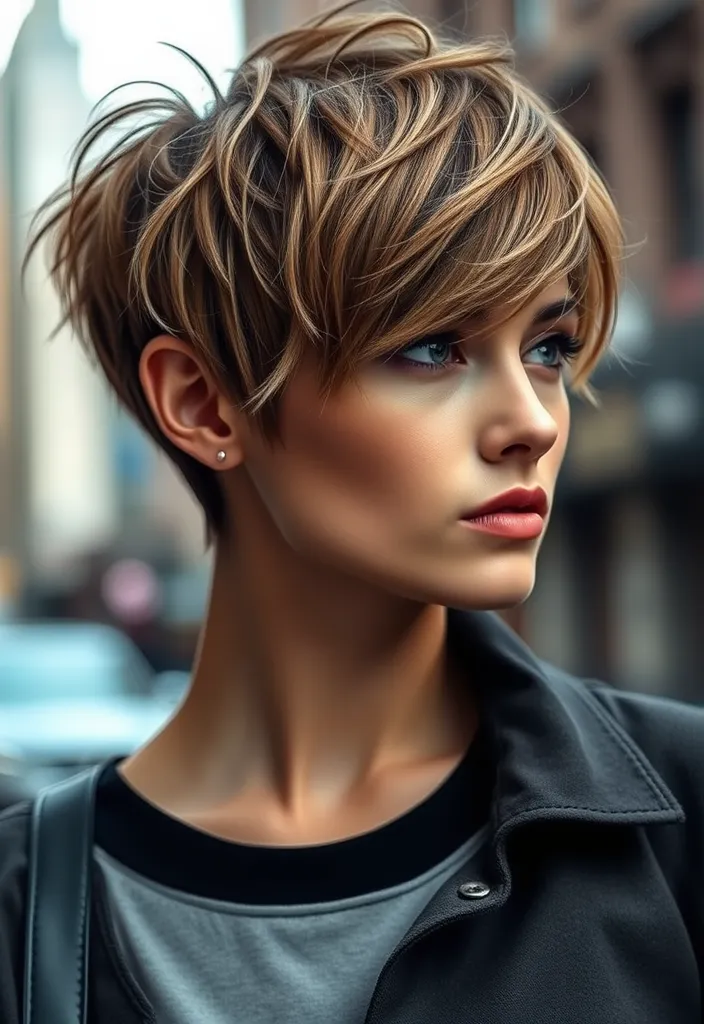 25 Trendy Pixie Wolf Cut Styles You Won't Believe Exist (Number 10 Is a Game Changer!) - 1. The Classic Pixie Wolf Cut