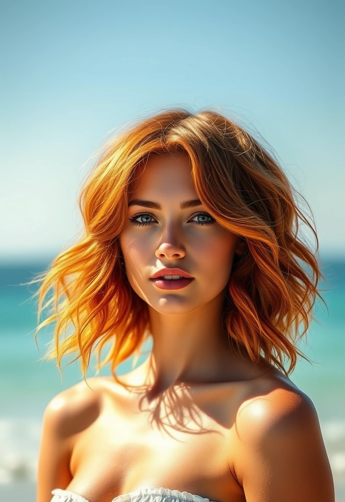 23 Summer Hair Color Ideas for Brunettes That Will Have Everyone Staring at You! - 10. Vibrant Copper