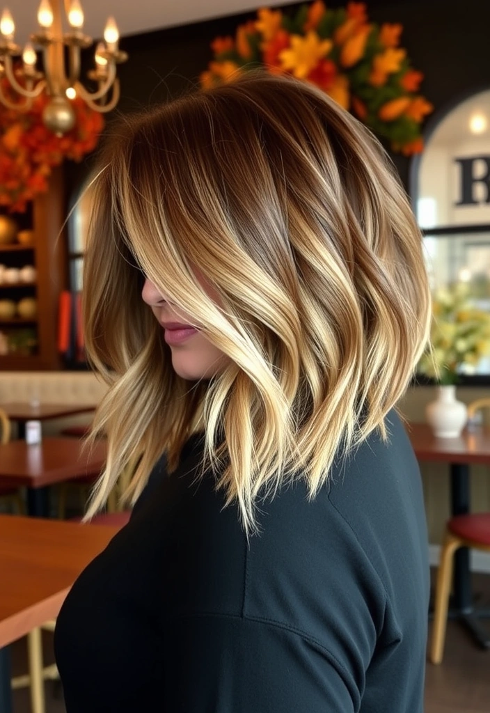 22 Stunning Fall Hair Color Ideas for Blonde That'll Make Heads Turn! - 10. Mocha Blonde with Honey Highlights