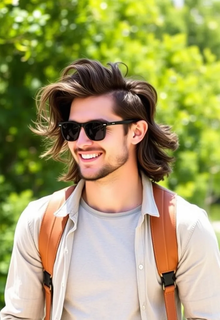 21 Stunning Haircuts for Long Haired Men That Will Turn Heads! - 19. The Long Flipped Ends