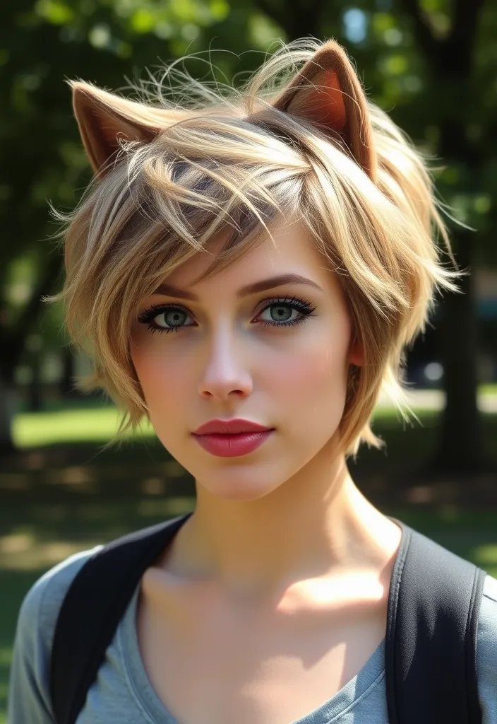 22 Best Korean Wolf Cut Ideas for Women That Will Make Heads Turn! - 1. The Classic Wolf Cut