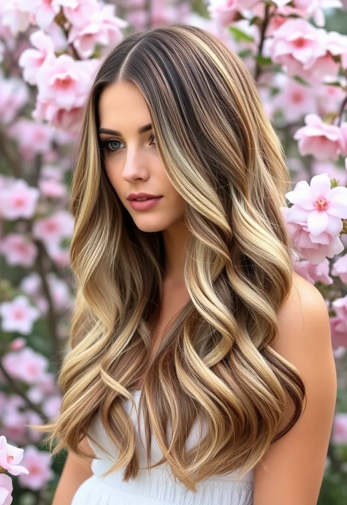 21 Balayage Wolf Cut Styles That Will Leave You Speechless! - 13. Long Layers with Balayage Highlights