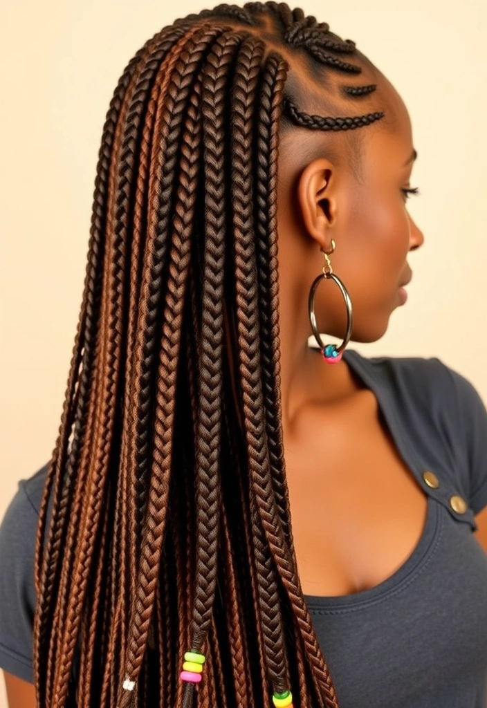 23 Stunning Hairstyles for Black Women That Will Turn Heads! - 1. Box Braids