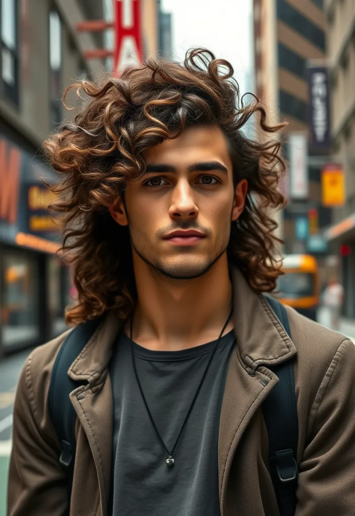 21 Stunning Haircuts for Long Haired Men That Will Turn Heads! - 10. The Long Curly Hairstyle