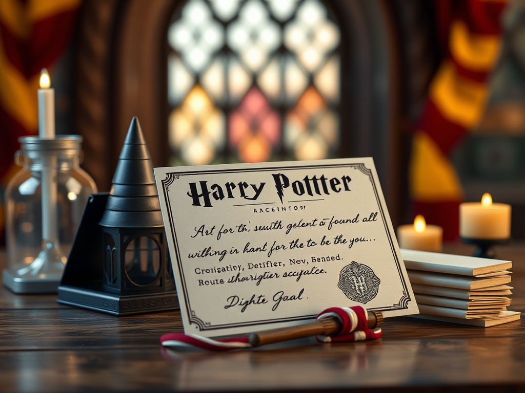 Image for Hogwarts Acceptance Letters