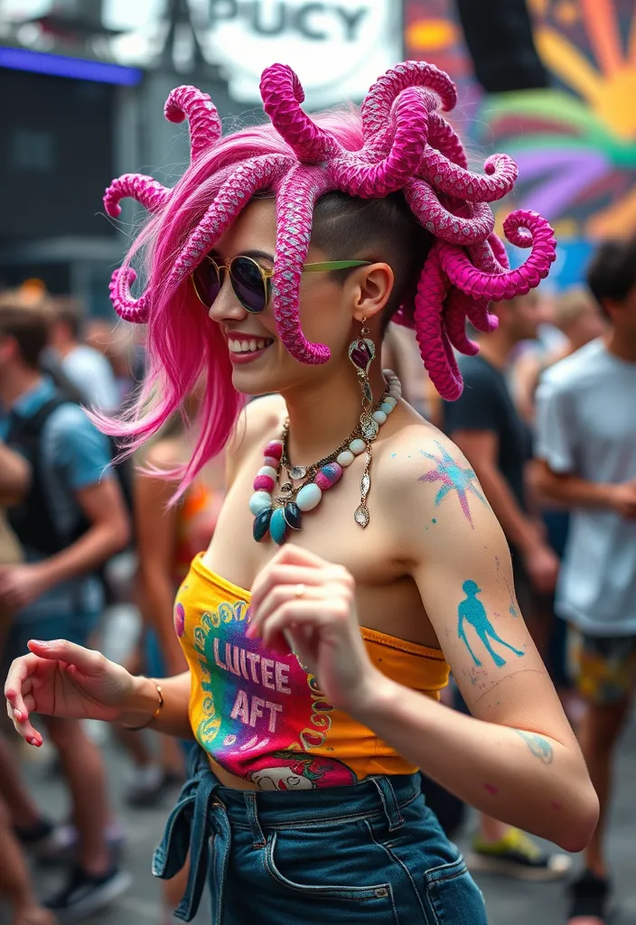 21 Octopus Cut Styles That Will Change Your Hair Game Forever! - 19. The Festival Octopus Cut