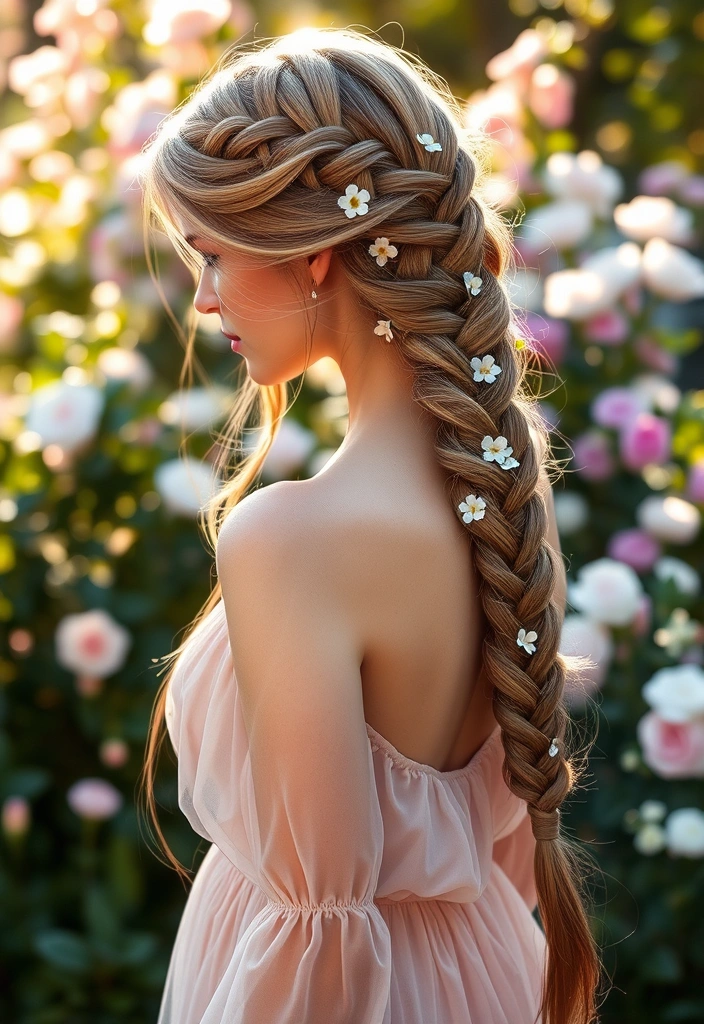 22 Elegant and Stylish Braid Hairstyles That Will Turn Heads! - 5. Waterfall Braid