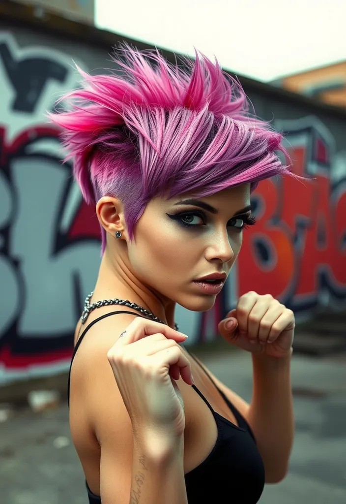 21 Balayage Wolf Cut Styles That Will Leave You Speechless! - 12. Edgy Undercut Balayage