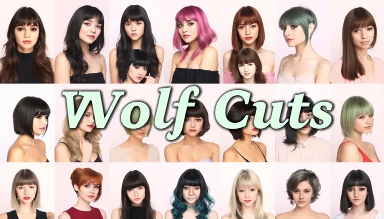 20 Stunning Wolf Cut Ideas with Bangs That Will Transform Your Look!