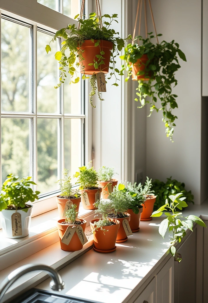 22 Cottagecore Decor Ideas That'll Make Your Home Feel Like a Fairytale! - 8. Herb Gardens and Indoor Plants