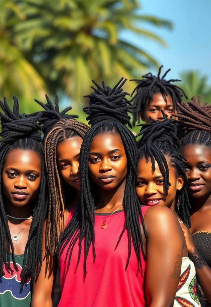 24 Nonchalant Dreadhead Styles That'll Make You Look Effortlessly Cool! - 21. Dreadlocks for All Hair Types