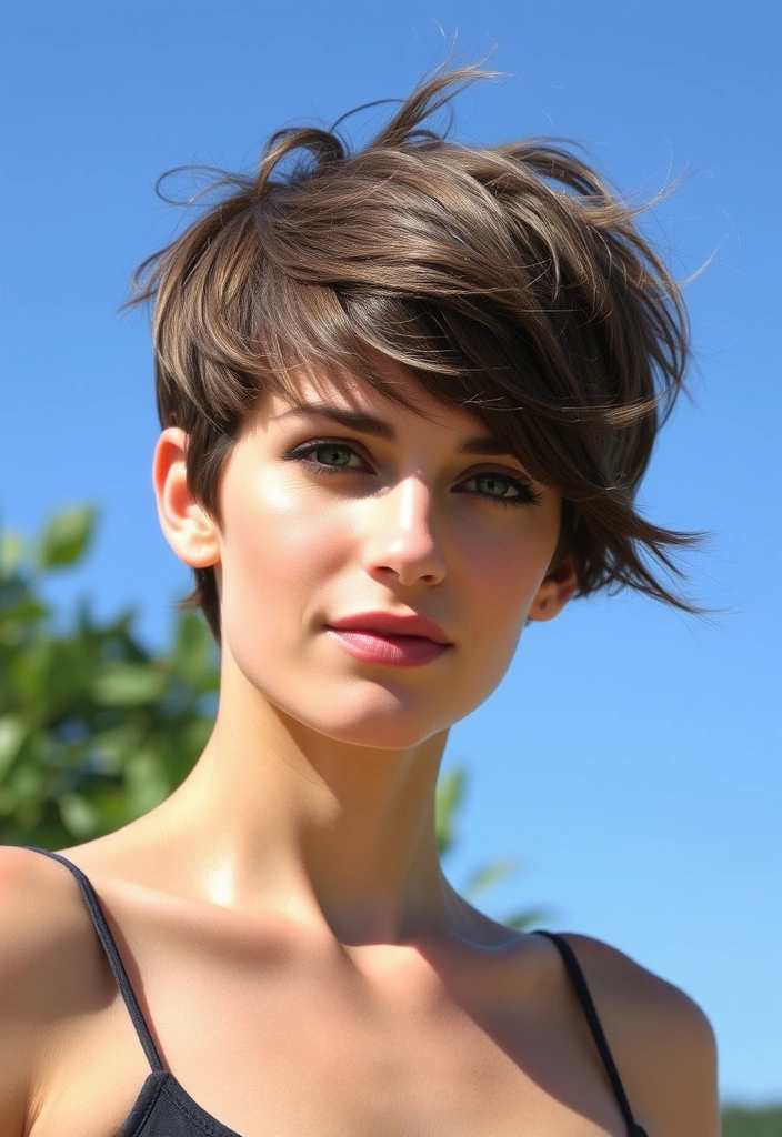 15 Unique Hairstyles for Short Hair That Will Turn Heads! - 2. Textured Pixie Cut