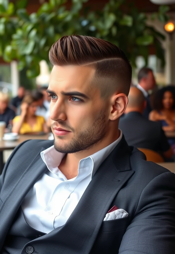 15 Modern Temple Fade Haircuts for Men That Will Transform Your Look! - 11. Taper Fade