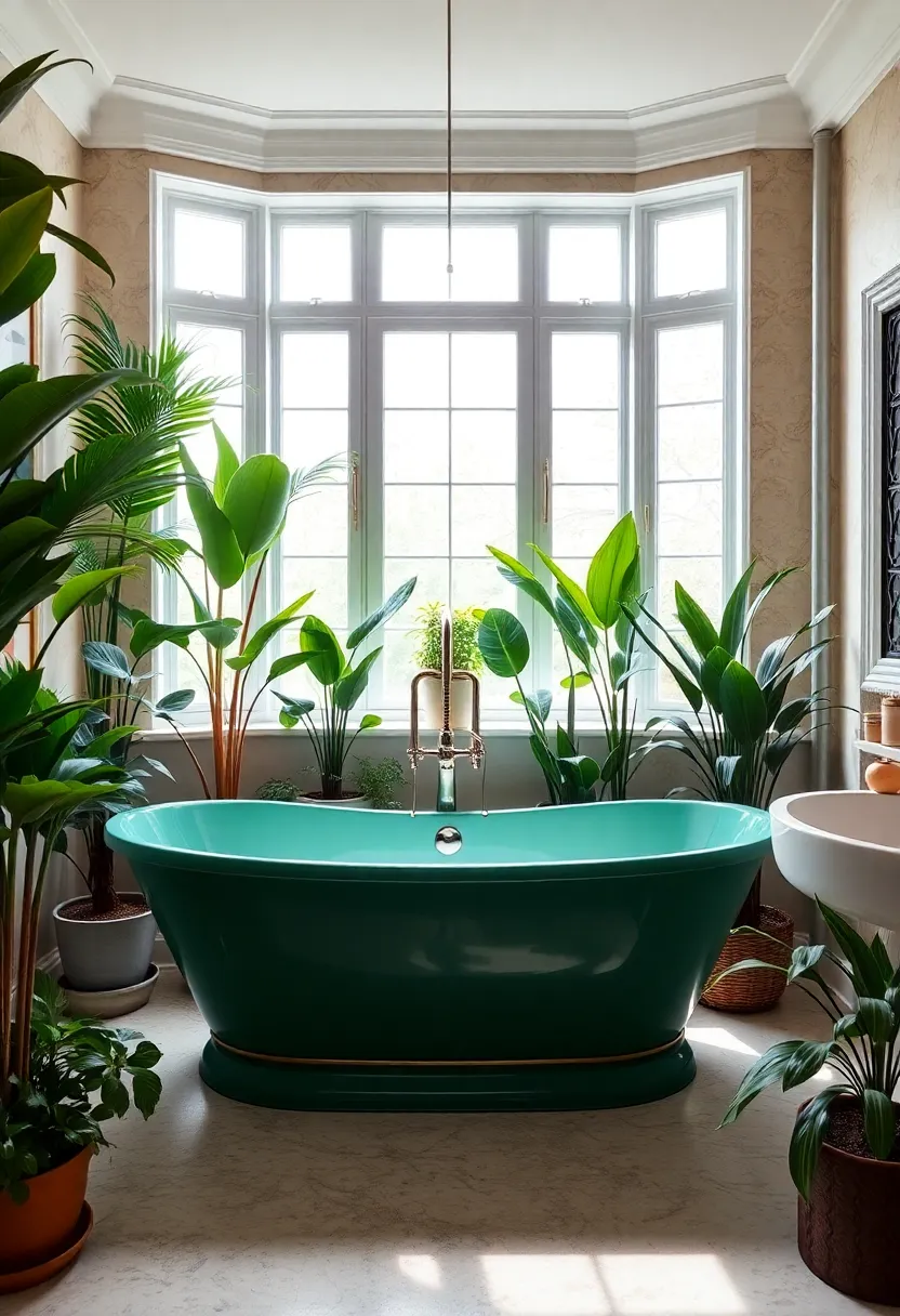 21 Green Bathroom Design Trend Ideas That'll Refresh Your Space (You Won't Believe #7!) - 14. Green Bathtubs