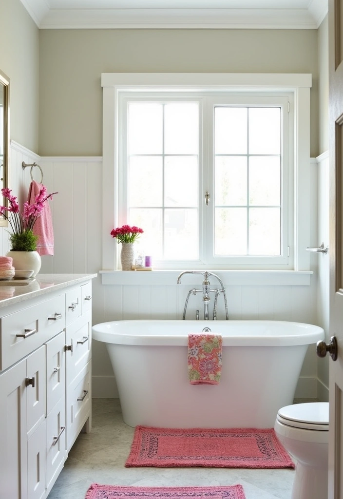 22 Best Paint Colors for Bathroom Cabinets That Will Transform Your Space! - 3. Crisp White