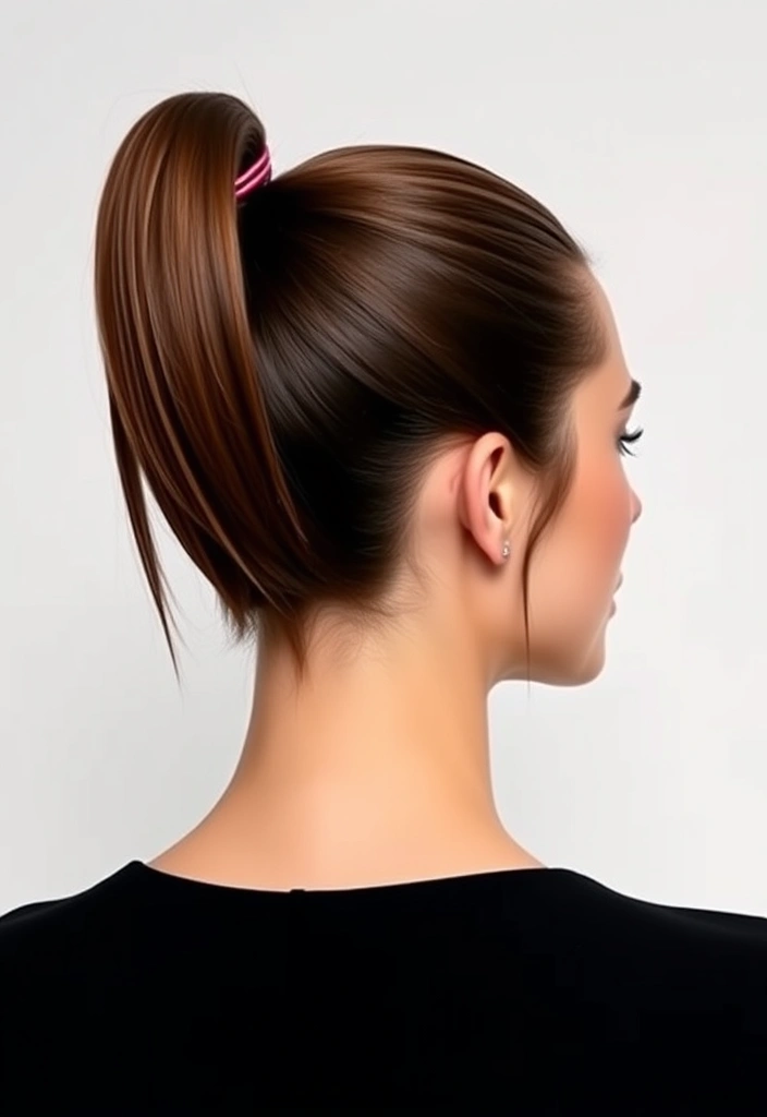 18 Cute Haircuts That Will Transform Your Look (You Won't Believe #12!) - 17. Sleek Ponytail