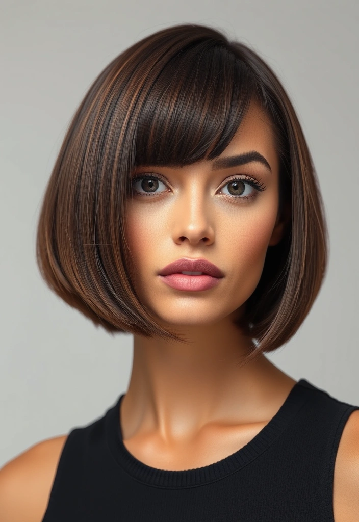 20 Classy 90’s Bob Haircut Ideas That'll Make You Want to Chop It All Off! - 7. The Blunt Bob