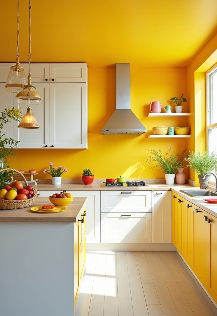 20 Best Paint Colors for Home That'll Transform Your Space Instantly! - 11. Sunny Yellow