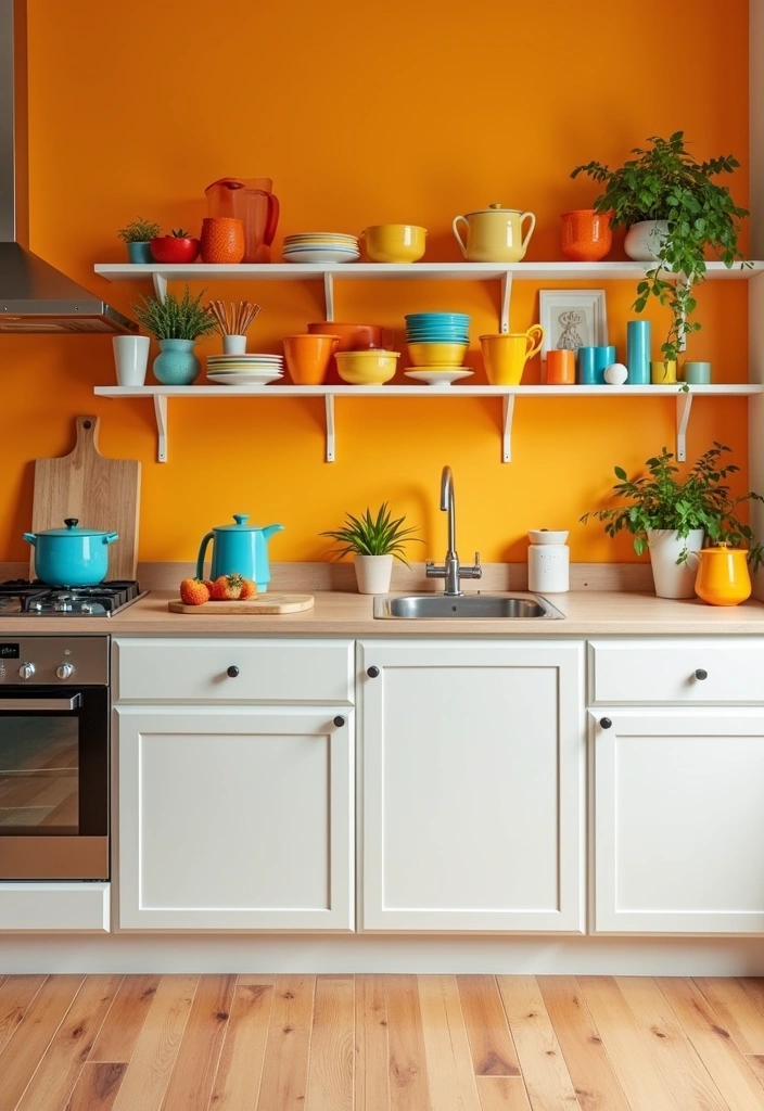 20 Best Paint Colors for Home That'll Transform Your Space Instantly! - 19. Bright Tangerine