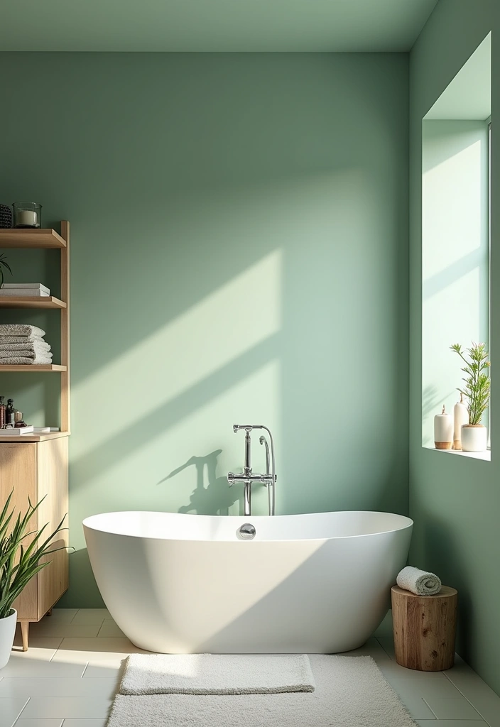 20 Best Paint Colors for Low Light Rooms That Will Transform Your Space! - 10. Seafoam Green