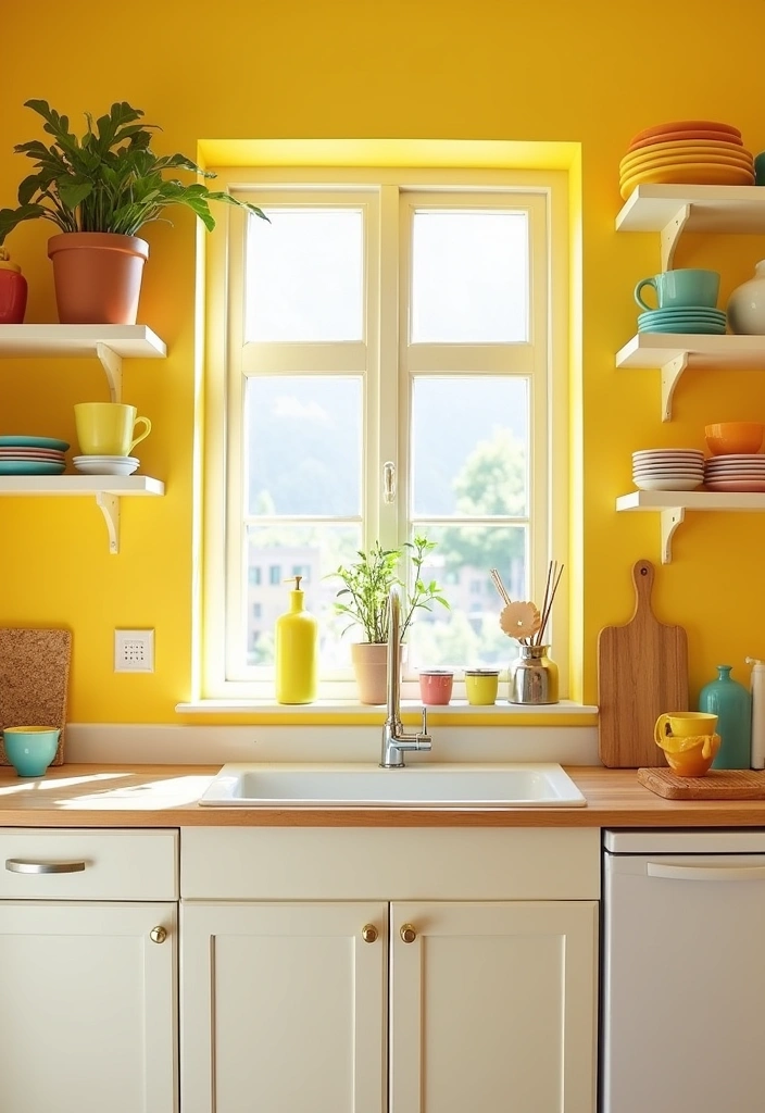 20 Best Paint Colors for Rental Property That Will Transform Your Space! - 10. Sunny Yellow