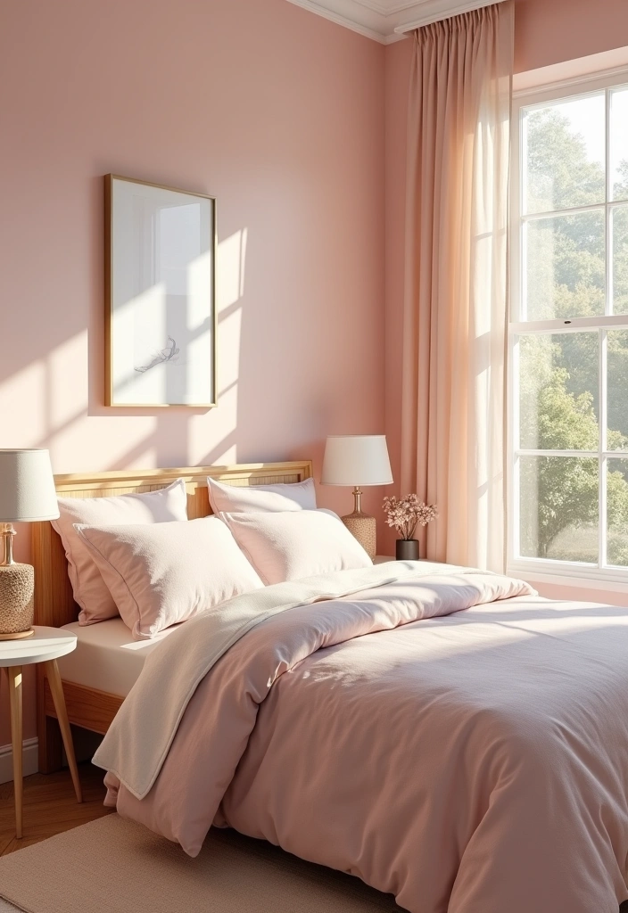 20 Best Paint Colors for Rental Property That Will Transform Your Space! - 15. Gentle Blush