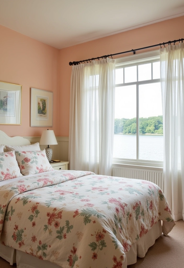 20 Timeless Lake House Paint Colors That Will Make You Want to Move to the Shore! - 13. Pale Peach