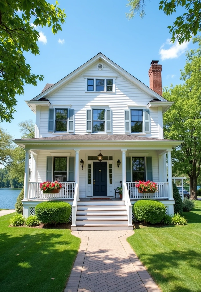 20 Timeless Lake House Paint Colors That Will Make You Want to Move to the Shore! - 7. Crisp White