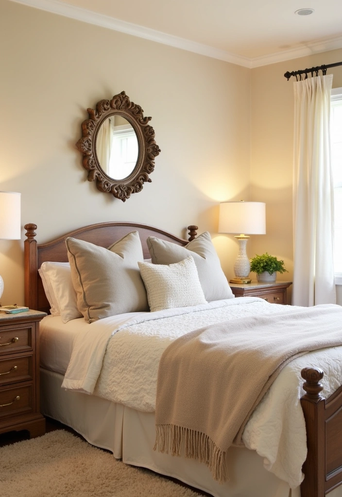 21 Best Paint Colors for Guest Bedroom That Will Make Your Guests Feel Right at Home! - 10. Inviting Cream