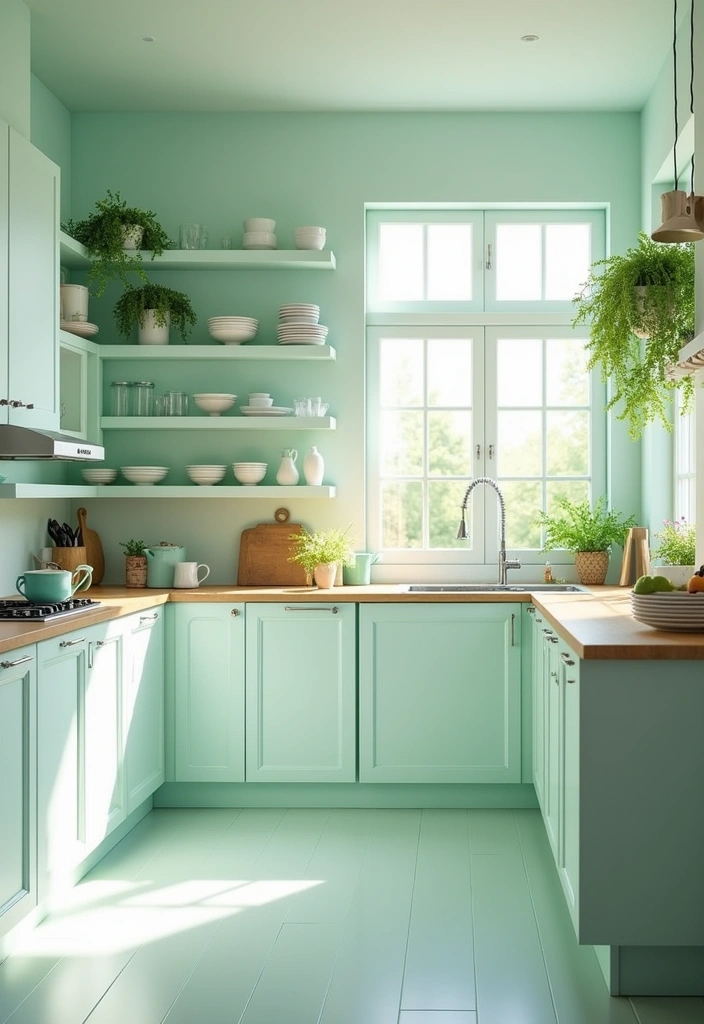 21 Best Paint Colors for North Facing Rooms That Will Transform Your Space! - 21. Frosted Mint