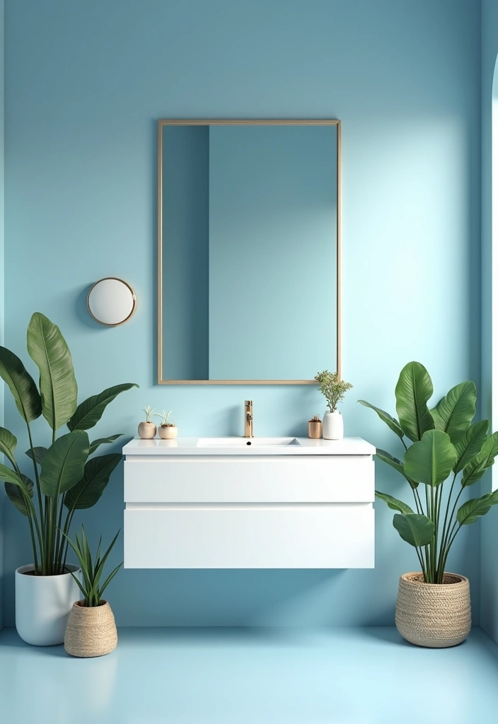 21 Paint Colors That Will Make Your Small Room Feel Like a Mansion! - 14. Powder Blue