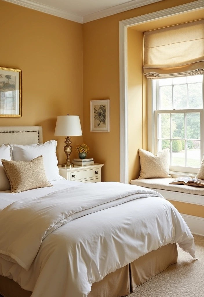 21 Paint Colors That Will Make Your Small Room Feel Like a Mansion! - 21. Soft Gold