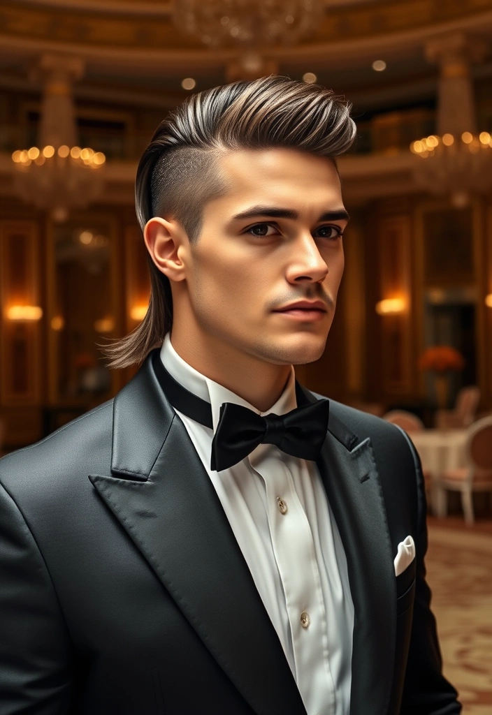 20 Modern Mullet Hairstyles for Men That Will Make You Look Instantly Cooler! - 12. The Elegant Mullet