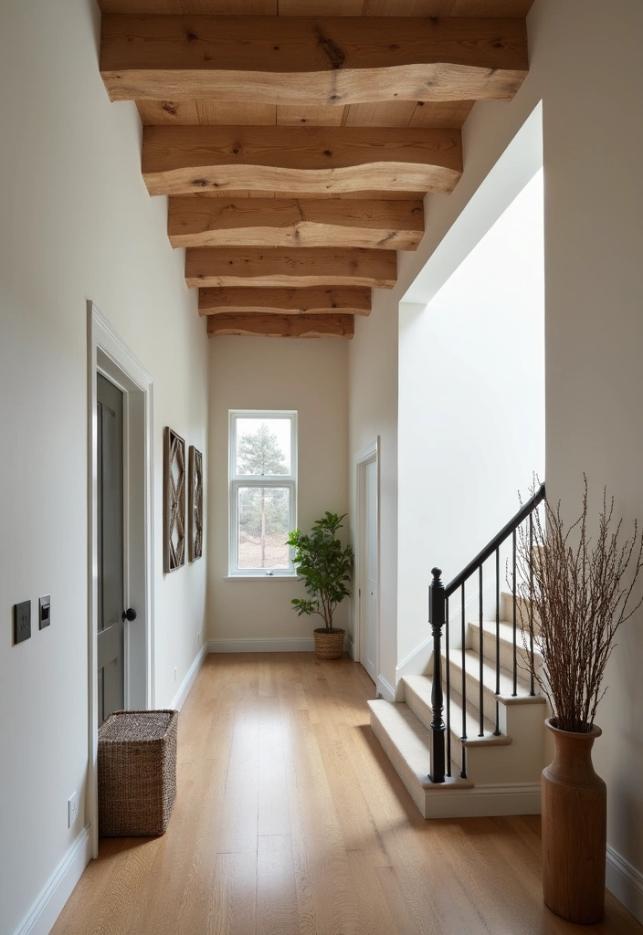 22 Basement Stairwell Ideas That Will Transform Your Space into a Stunning Entryway! - 22. Unique Architectural Features