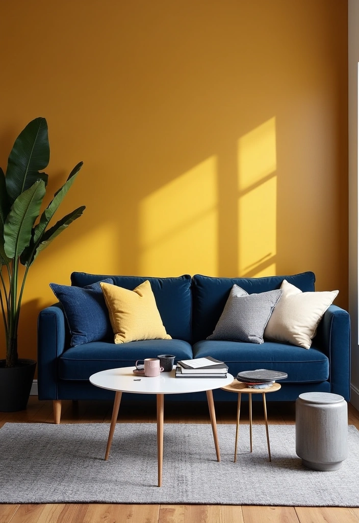 22 Best Butter Yellow Paint Colors That'll Brighten Your Home in an Instant! - 10. Mustard Sunshine