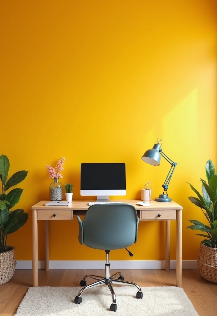 22 Best Butter Yellow Paint Colors That'll Brighten Your Home in an Instant! - 17. Bright Marigold