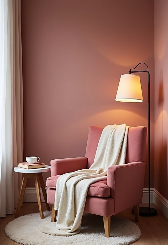 22 Best Paint Colors for Small Spaces That Will Change Everything! - 5. Dusty Rose: A Romantic Hue