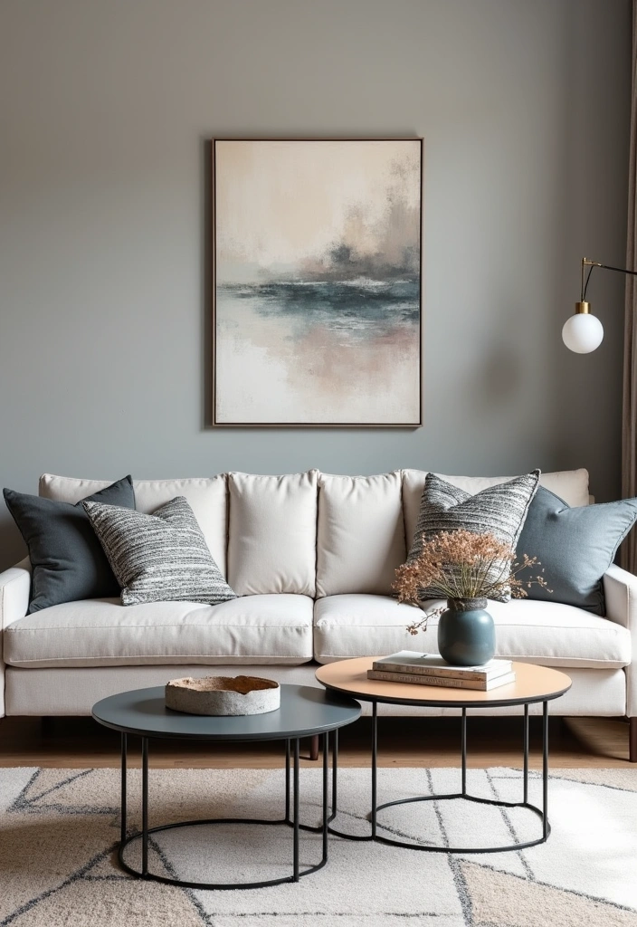 22 Best Paint Colors for Small Spaces That Will Change Everything! - 6. Soft Gray: The Modern Classic