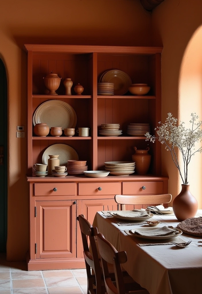 22 Stunning Paint Colors for Wooden Furniture That Will Transform Your Space! - 3. Warm Terracotta