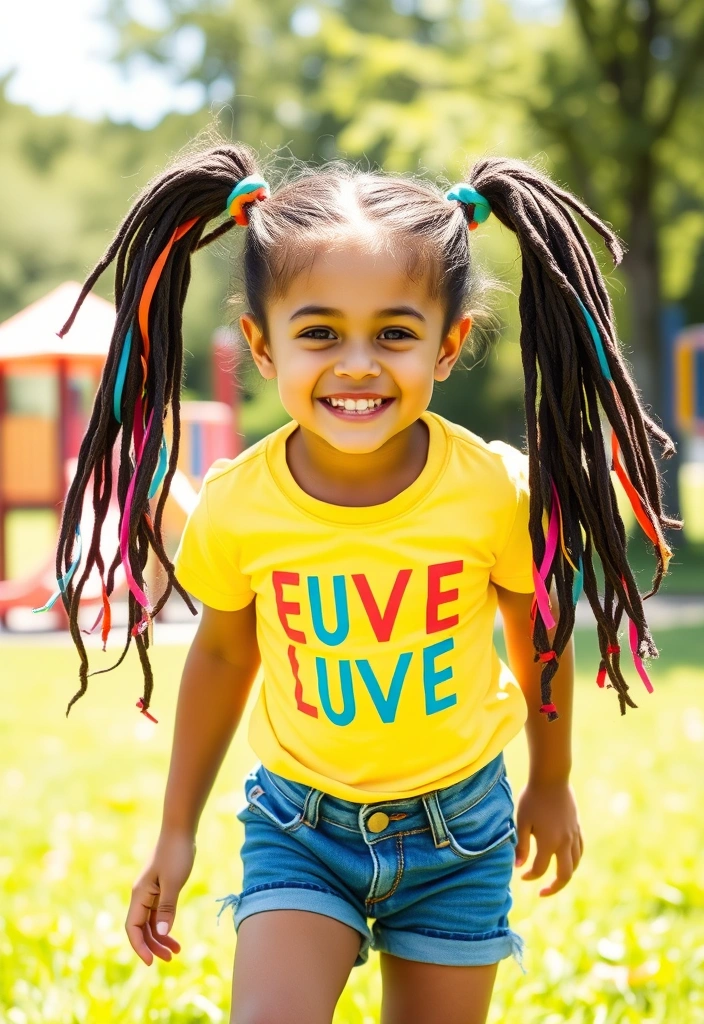 24 Nonchalant Dreadhead Styles That'll Make You Look Effortlessly Cool! - 4. Dreadlock Pigtails