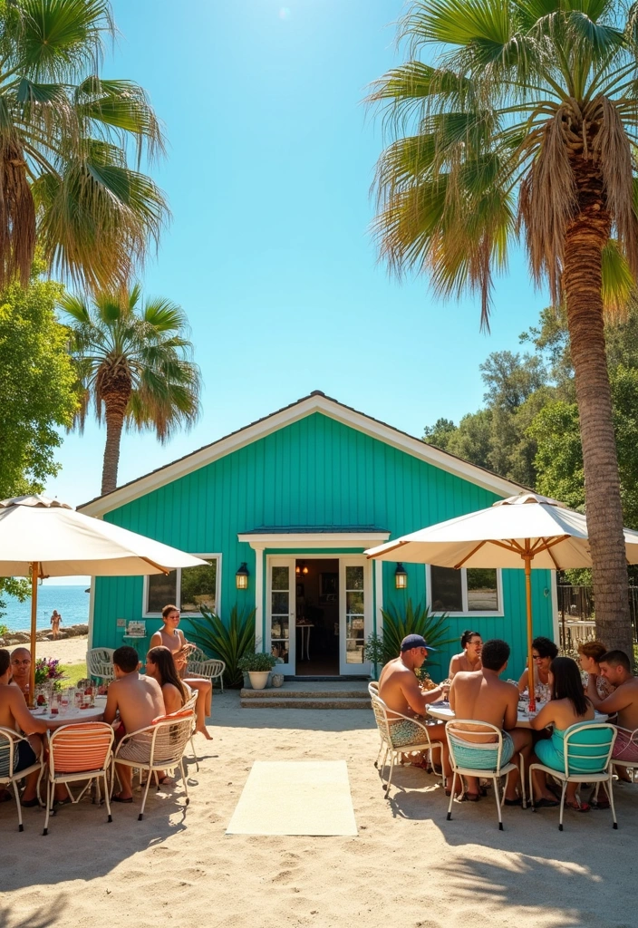 23 Inspiring Lake House Exterior Paint Colors That Will Make You Want to Move In! - 13. Tropical Teal