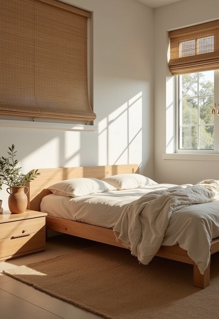 23 Relaxing Japandi Bedroom Designs That Will Transform Your Sleep Sanctuary! - 4. Natural Materials and Finishes