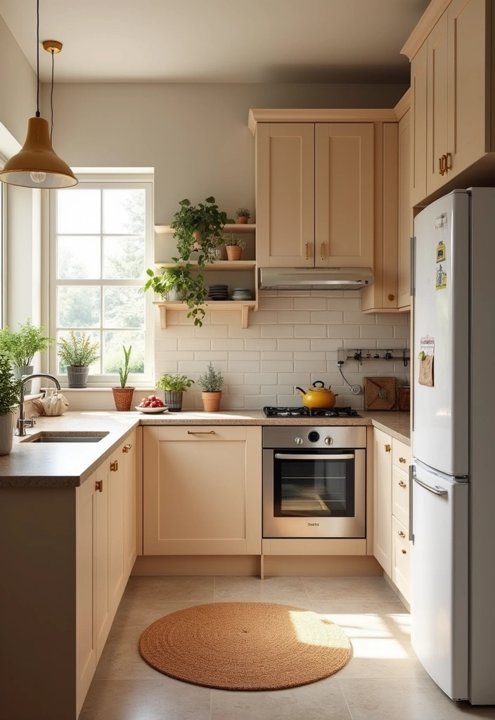 24 Best Paint Colors for Small Kitchen That'll Make You Say 'Wow!' - 16. Classic Beige