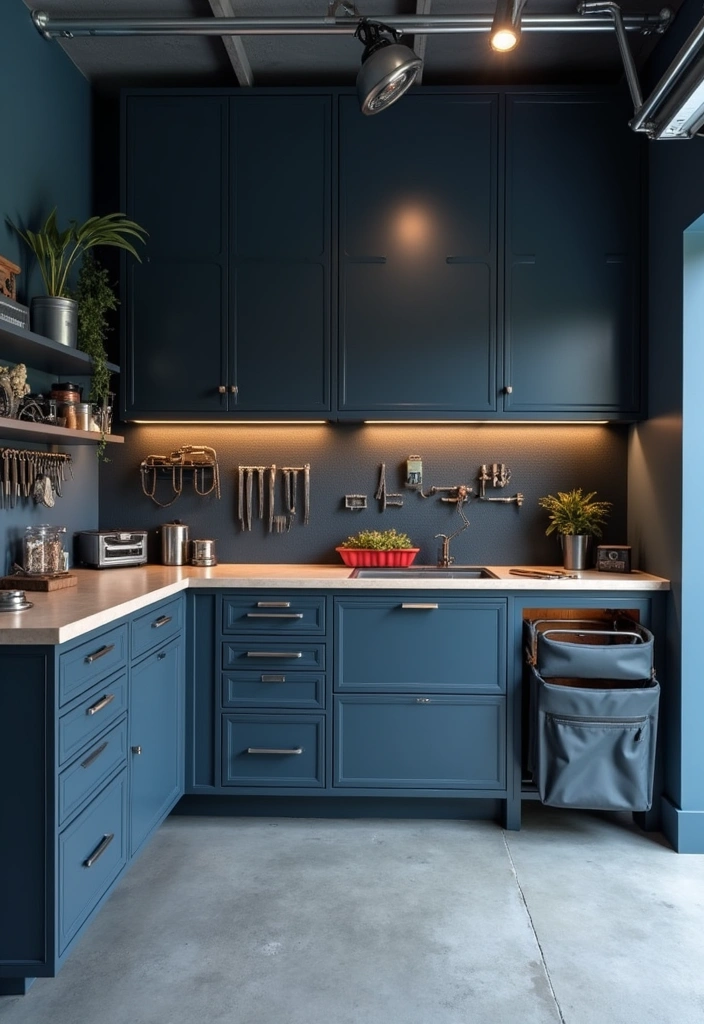 24 Best Paint Colors for Your Garage That Will Blow Your Mind! - 14. Slate Blue