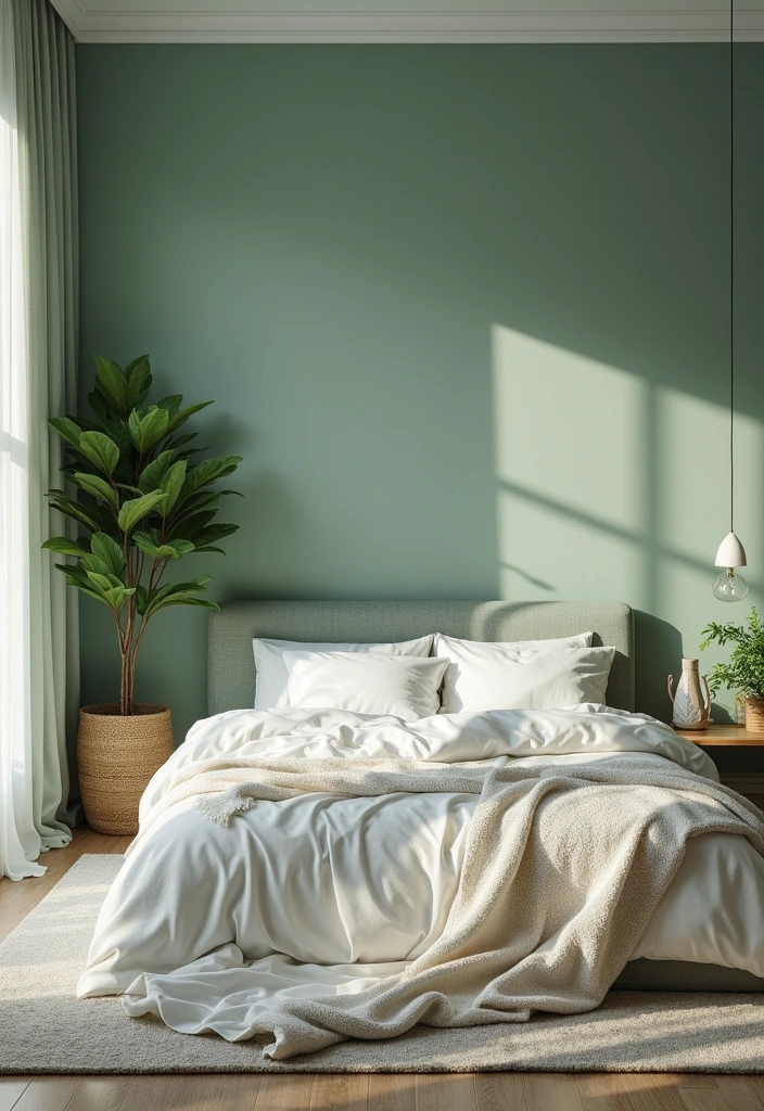 24 Jewel Tone Paint Colors That Will Transform Your Home into a Colorful Oasis! - 10. Soft Jade